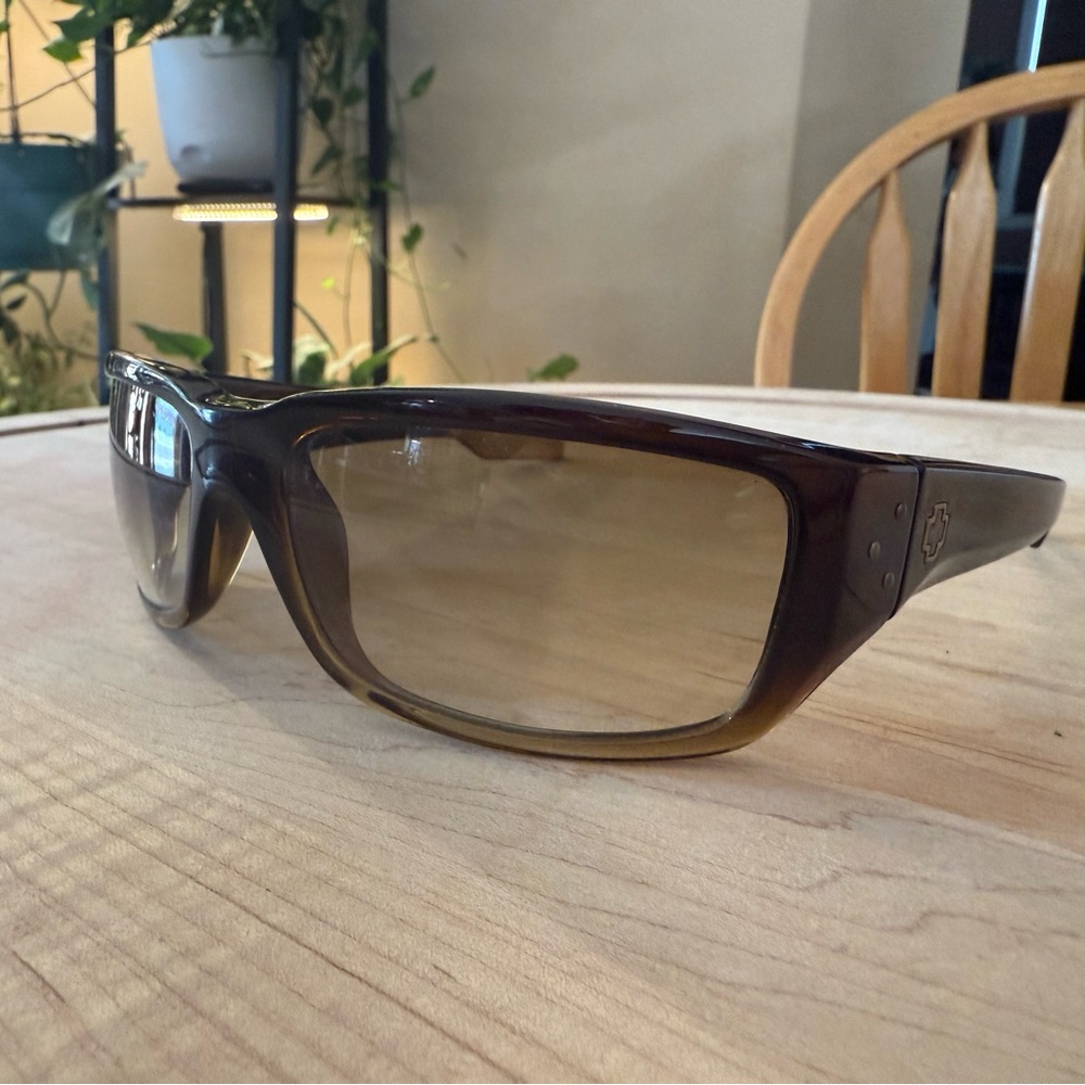 Brown Sunglasses with Logo